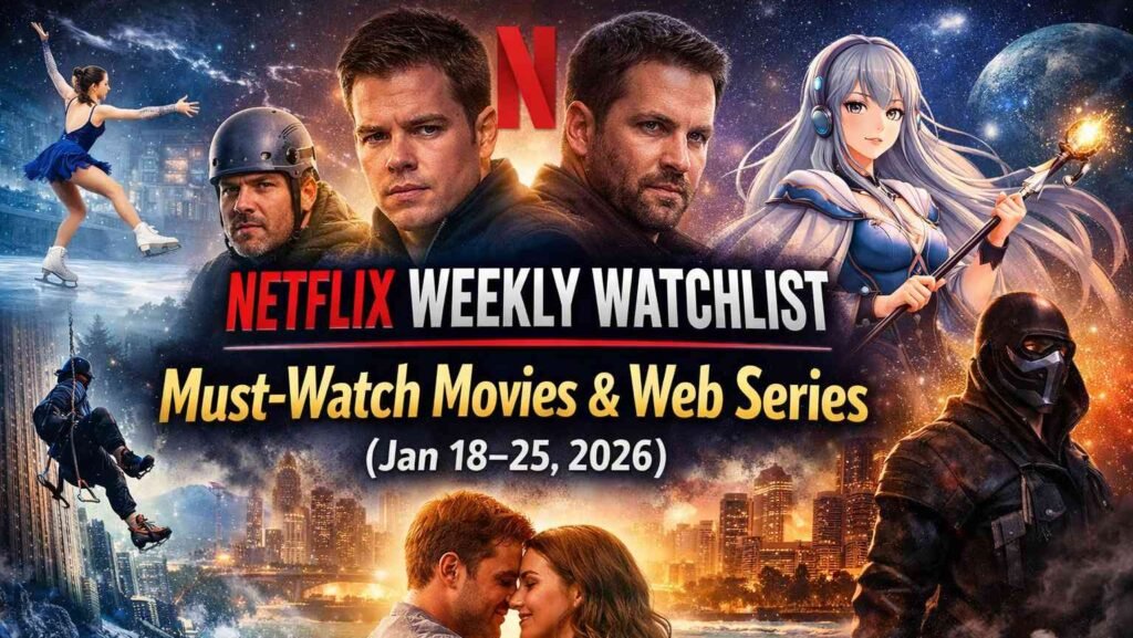 Netflix Weekly Watchlist: Must-Watch Movies & Web Series (Jan 20–26, 2026)