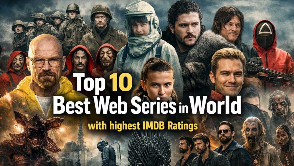 Top 10 best web series in the world with highest IMDb ratings