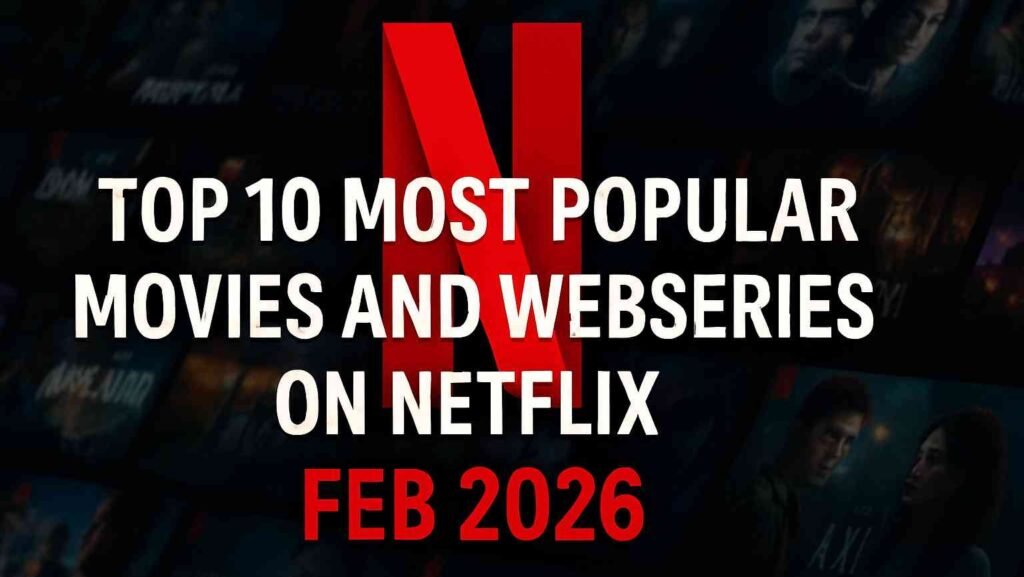 Top 10 Movies & Web Series on Netflix – Feb 2026