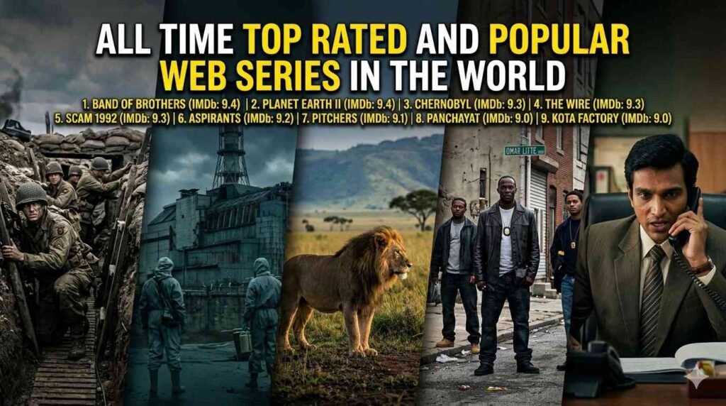 All Time Top Rated and Popular Web Series in the World