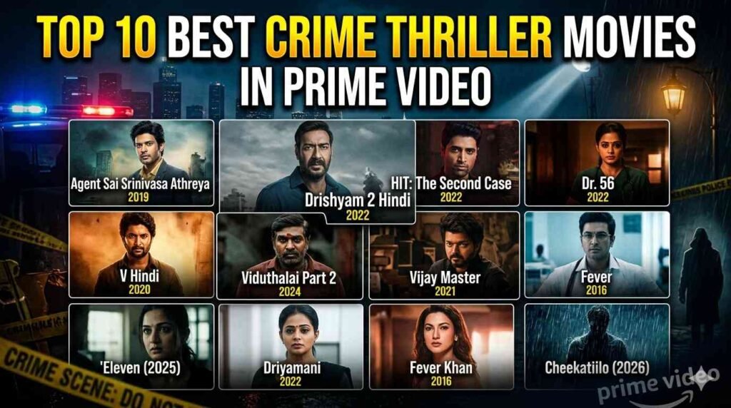 Top 10 Best Crime Thriller Movies in Prime Video